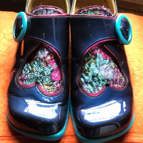 John Fluevog Choice Tori (Blue) W 7.5 (fit street size 7 best) - Picture 9 of 12